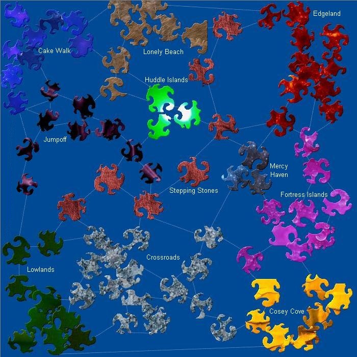 the map
